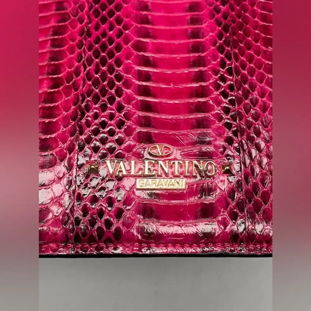 Valentino Garavani Snake Embossed Leather iPad Mini Case